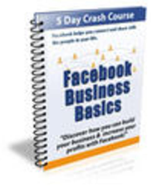 Product picture Facebook Business Basics