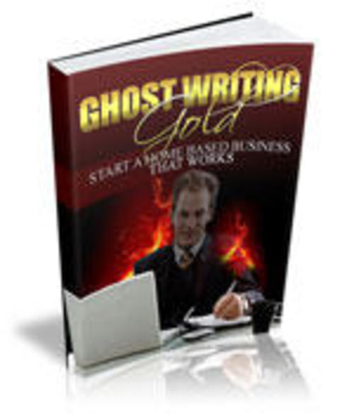 Product picture  Ghostwriting Gold - With Master Resell Rights Included