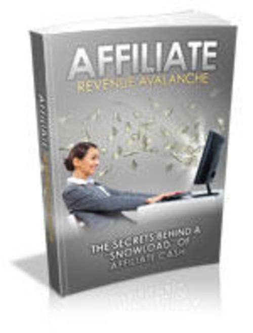 Product picture  Affiliate Revenue Avalanche - With Master Resell Rights Inc